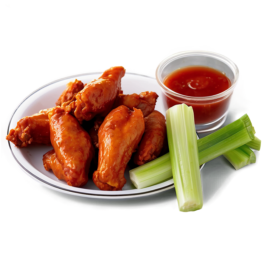 Buffalo Wings And Celery Png Hum