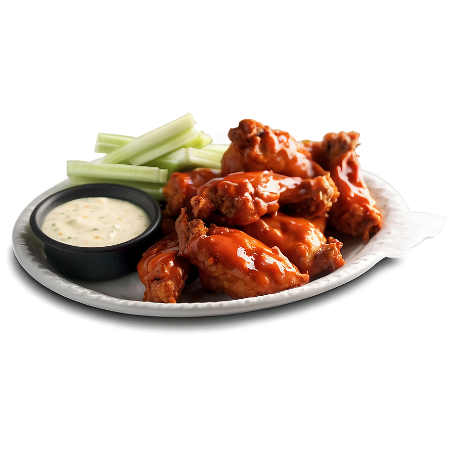 Buffalo Wings Dinner Png 06282024