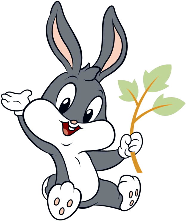 Bugs Bunny Holding Carrot