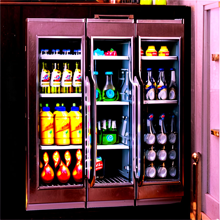 Built-in Refrigerator Cabinet Png 06122024