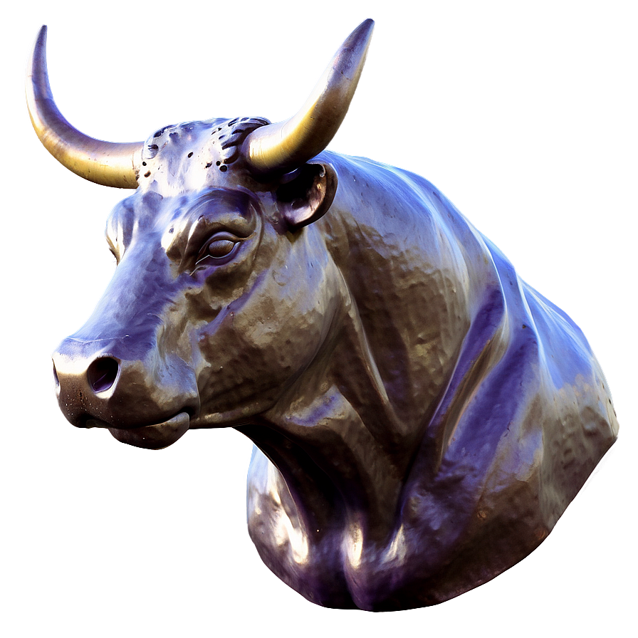 Bull Head With Text Png 06132024