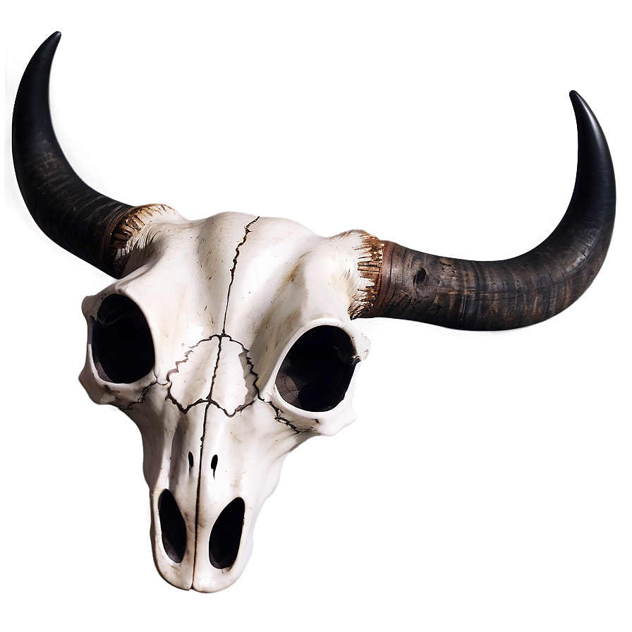 Bull Skull In Gothic Style Png 06122024