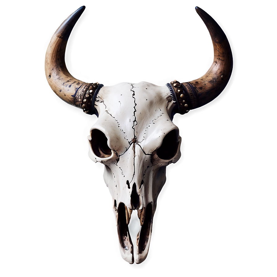 Bull Skull In Gothic Style Png 06122024