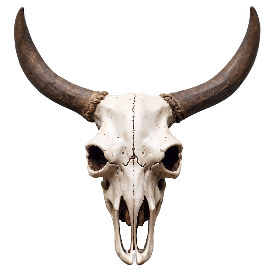 Bull Skull With Horns Png 06122024