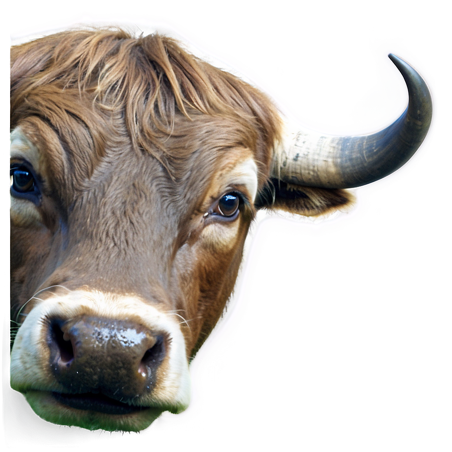 Bull With Ring In Nose Png Oas