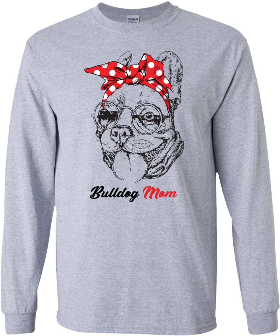 Bulldog Mom Graphic Sweatshirt