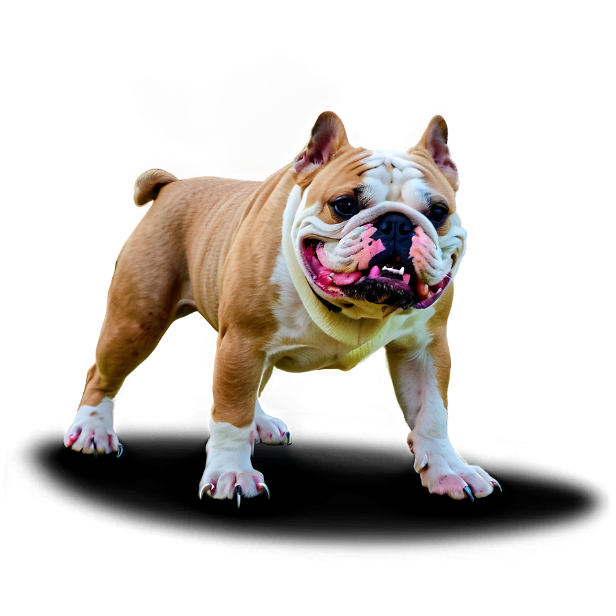 Bulldog On Walk Png 05212024