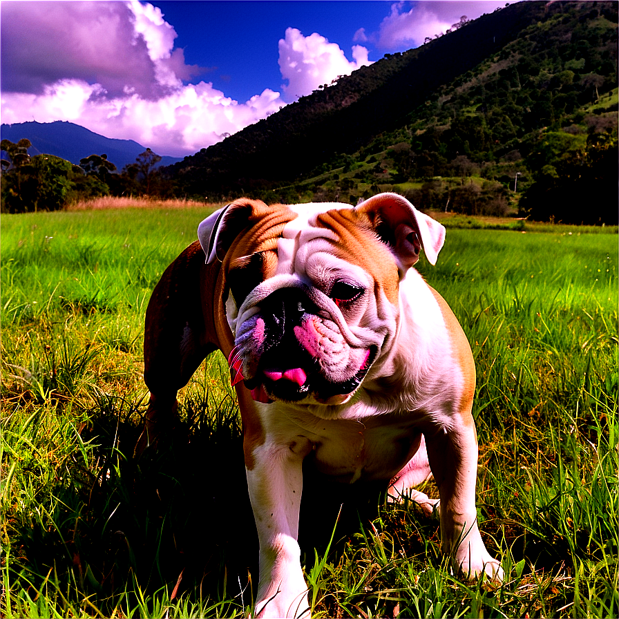 Bulldogs Exploring The Countryside Png Uki