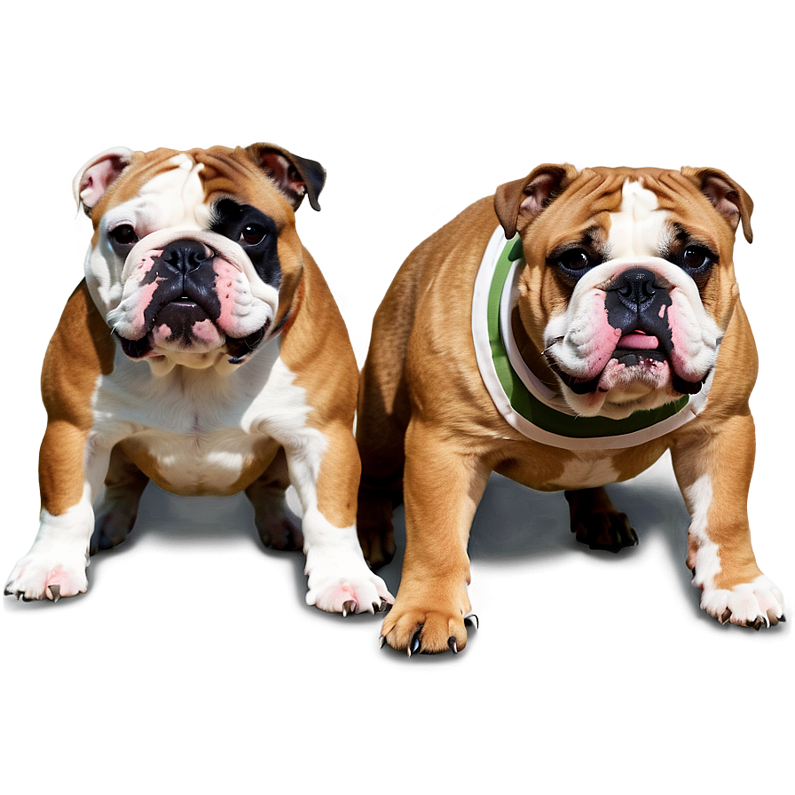 Bulldogs In Artistic Shots Png Fho