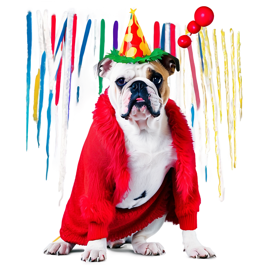 Bulldogs In Costume Party Png 06252024