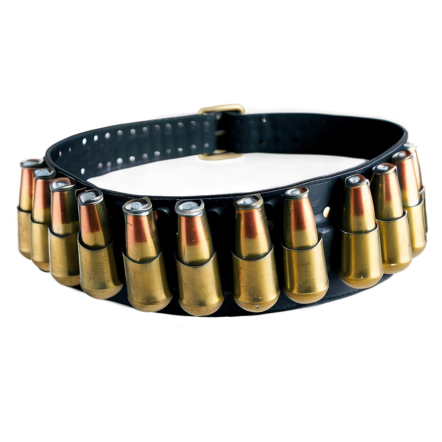 Bullet Belt Closeup Png Owf85