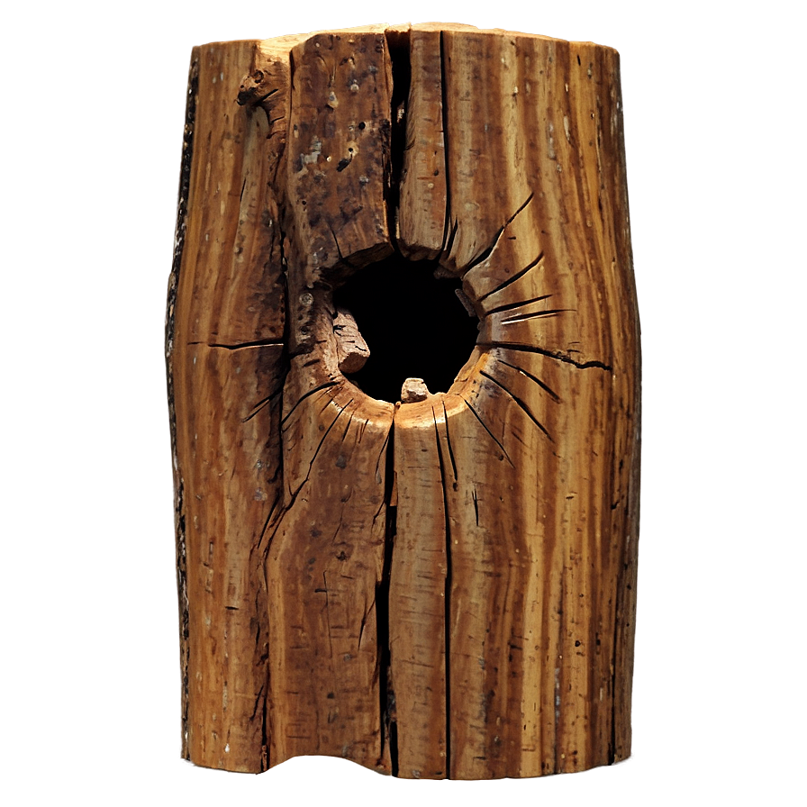 Bullet Hole In Wood Png 05042024
