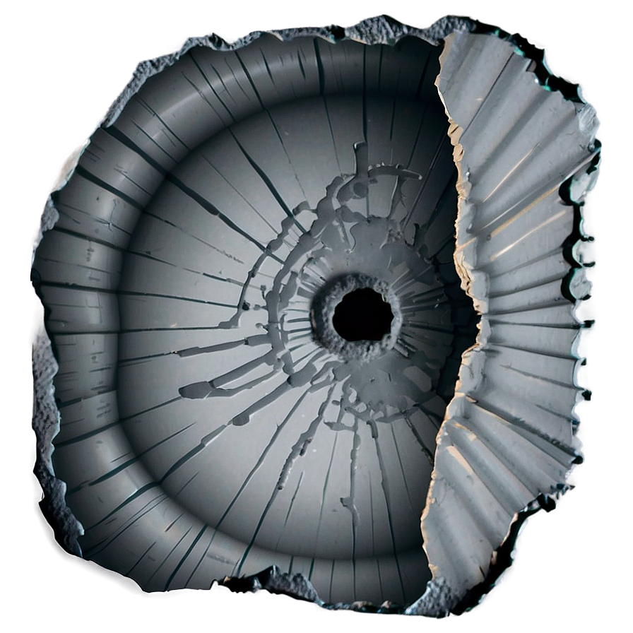 Bullet Hole Through Paper Png 58