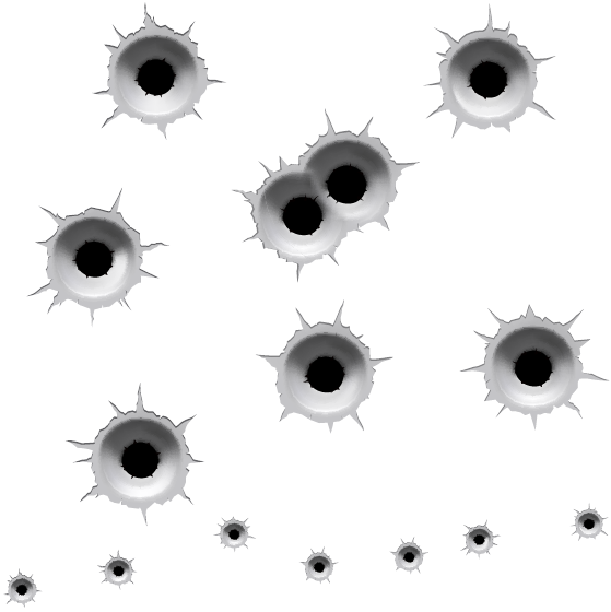 Bullet Holes Pattern