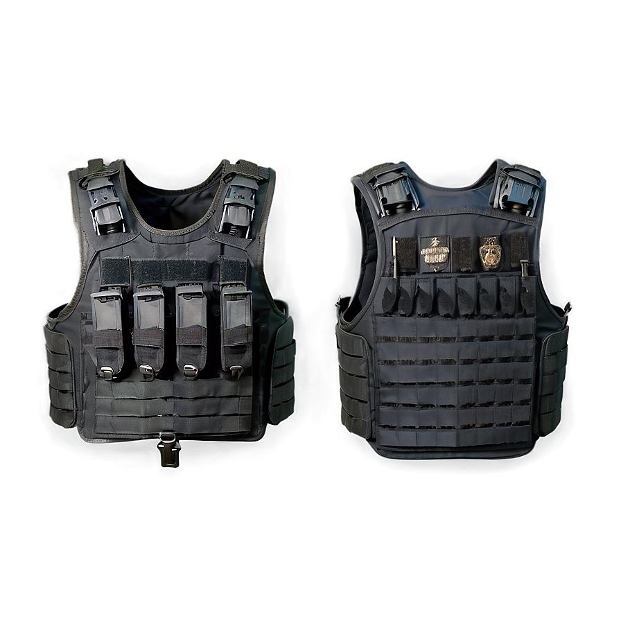 Bulletproof Vest With Plates Png 06262024