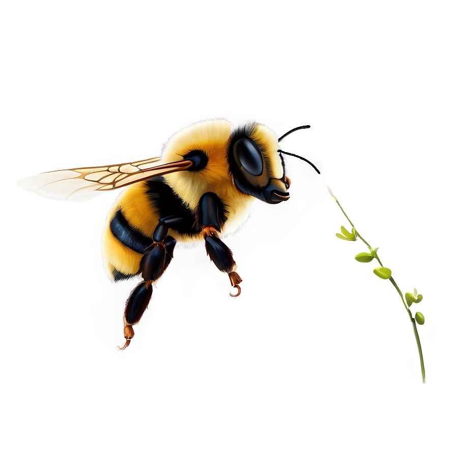 Bumblebee In Flight Transparent Png Icq