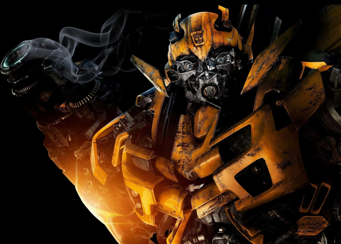 Bumblebeeand Decepticon Faceoff