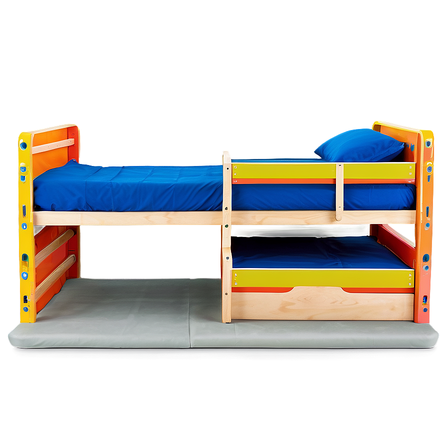 Bunk Bed With Desk Png Ypv56