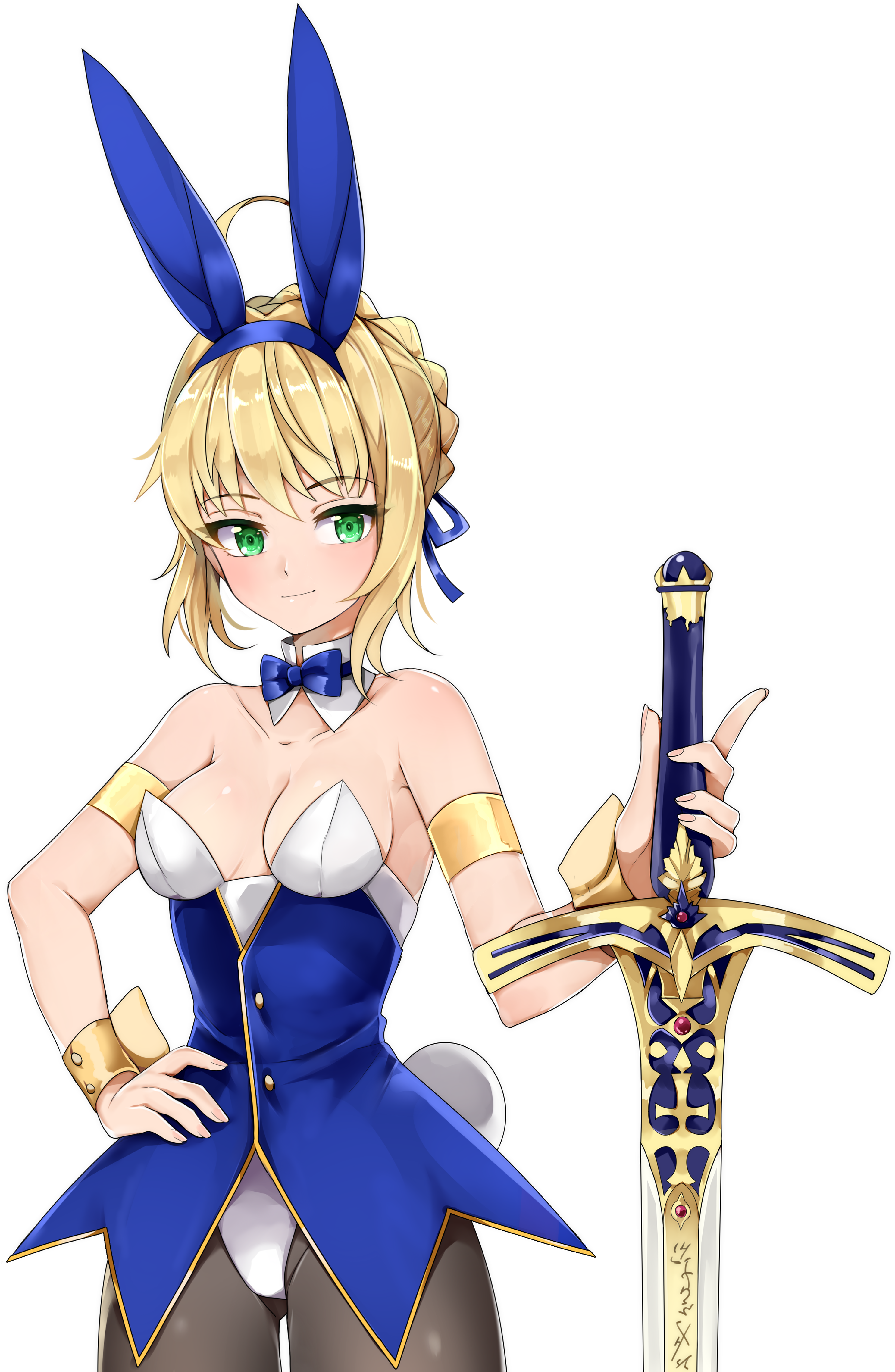 Bunny Eared Saberwith Sword
