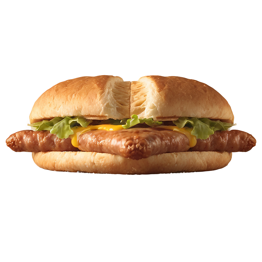 Burger King Sausage Croissan'wich Png Bvt14