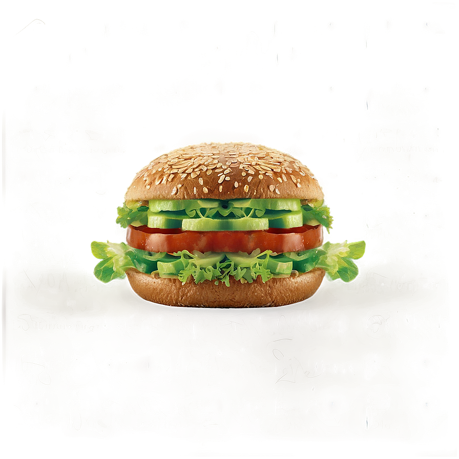 Burger King Veggie Burger Png Ojp | PNGpix.com