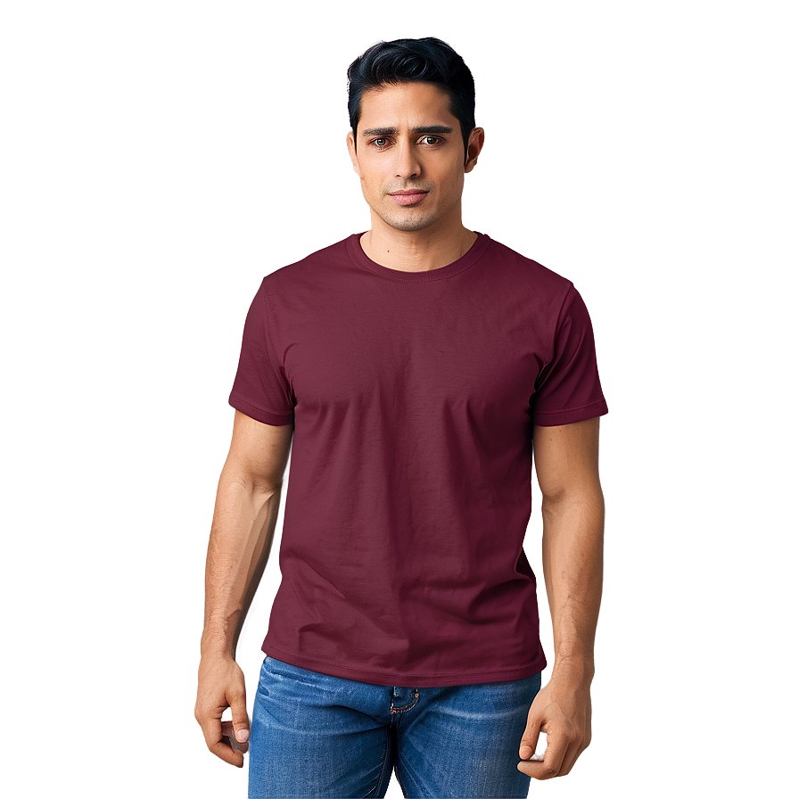 Burgundy Blank Shirt Png 80