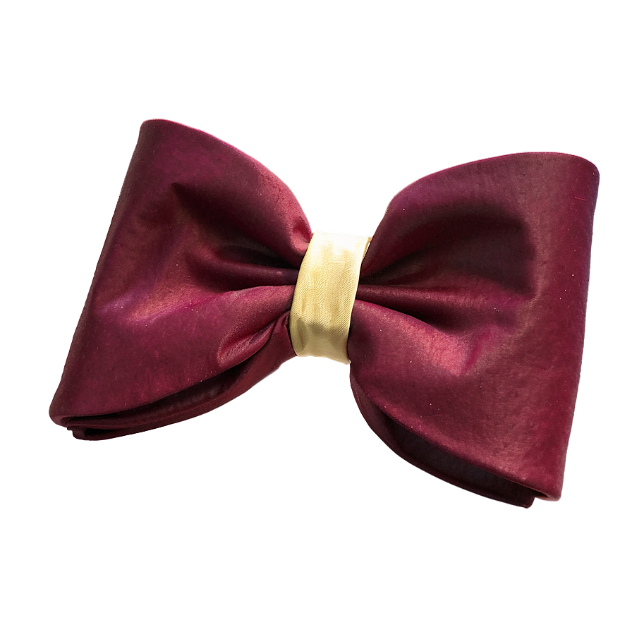 Burgundy Bow Tie Elegance Png 54