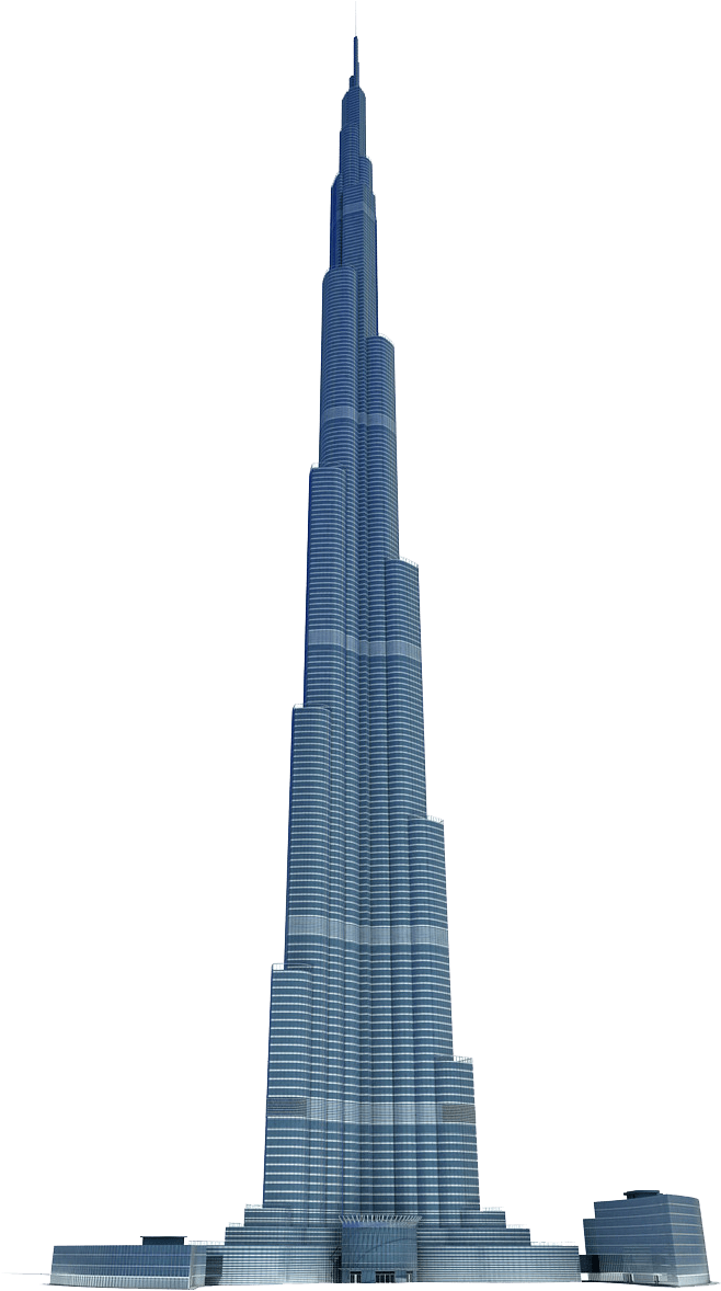 Burj Khalifa Dubai Skyline Icon