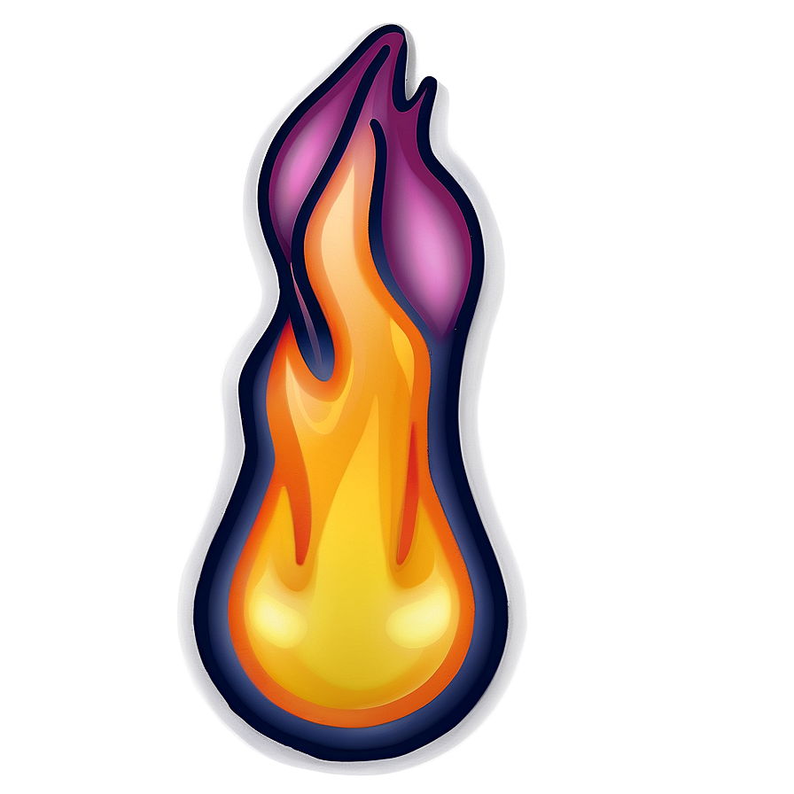 Burn Fire Emoji Icon Png 20