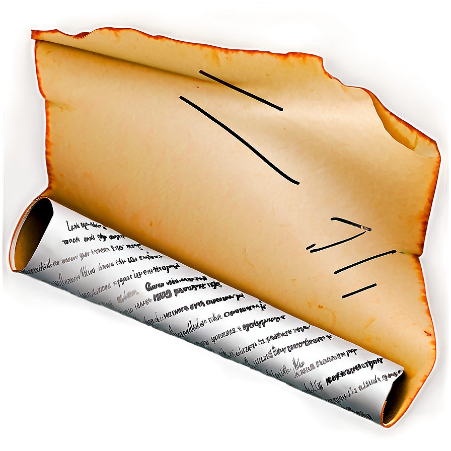 Burned Paper With Writing Png Nrt62