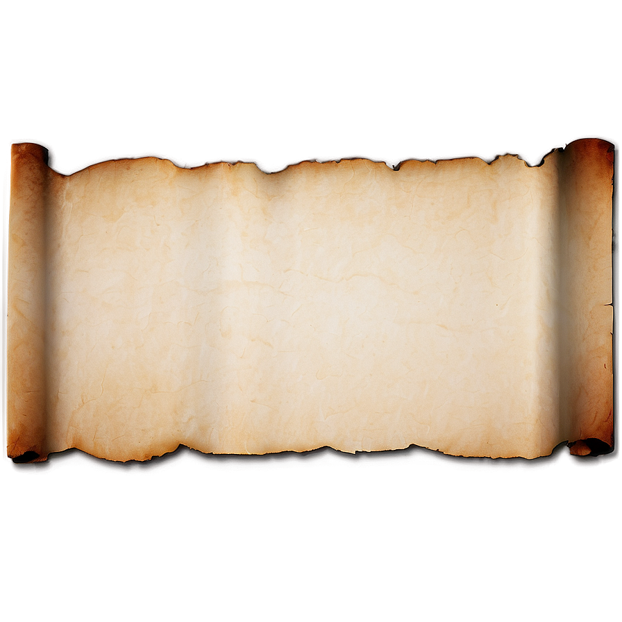 Burned Parchment Paper Png 87