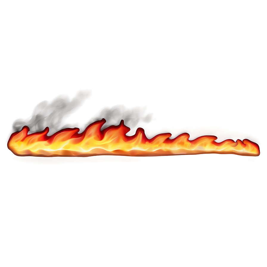Burning Fire Smoke Png 05252024