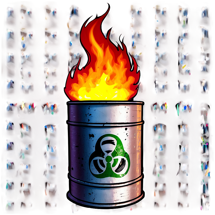 Burning Toxic Waste Png Mdl1