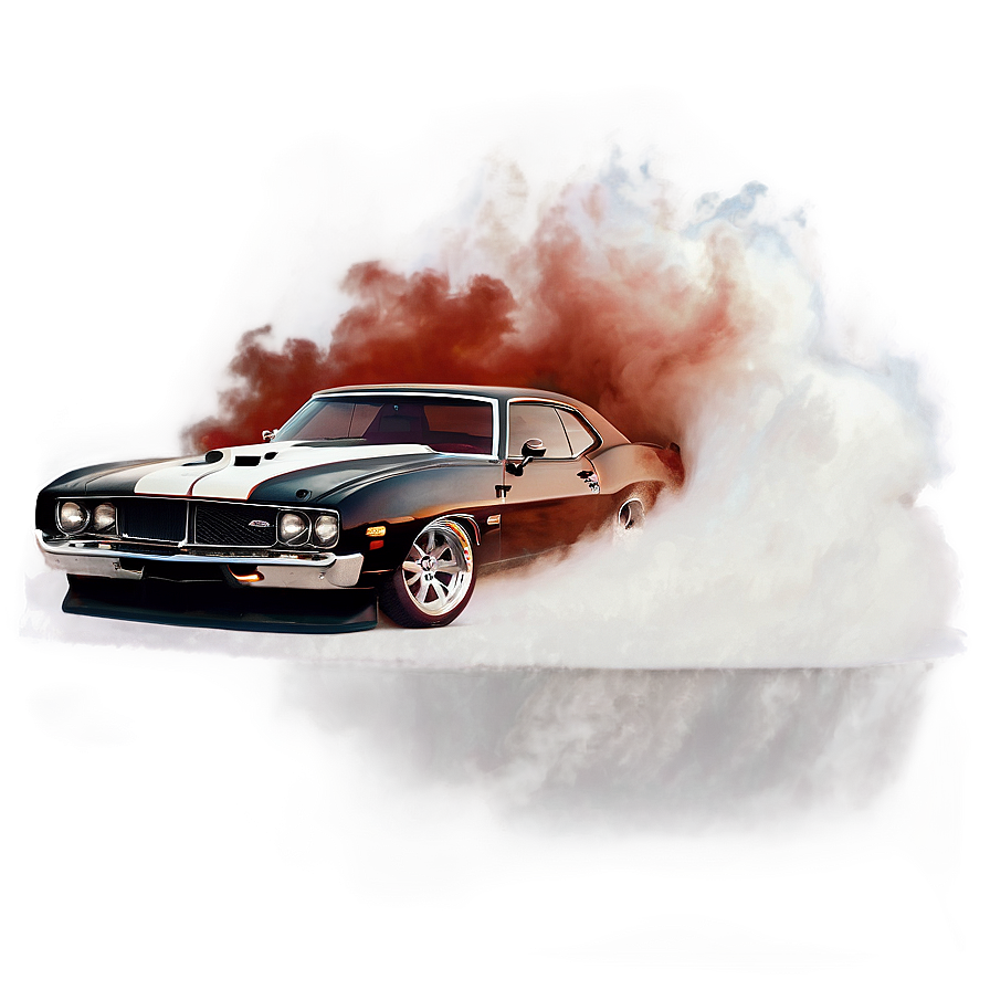 Burnout Skid Smoke Png 06132024