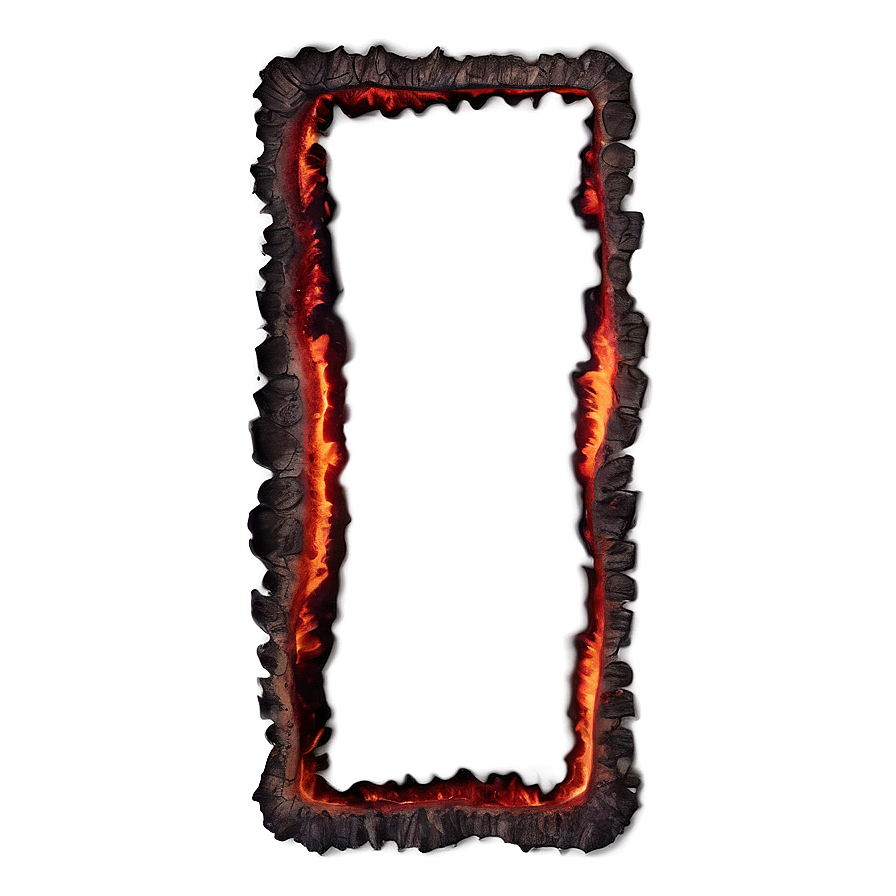 Burnt Edge Border Png Ooe