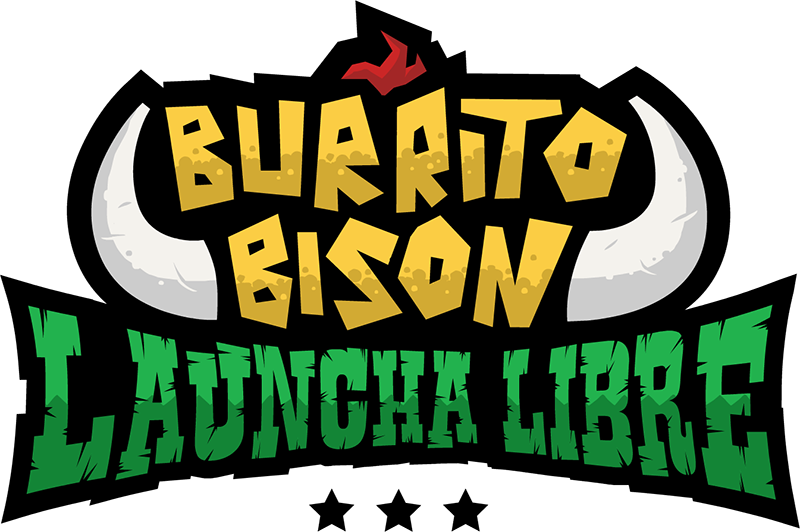 Burrito Bison Launcha Libre Logo