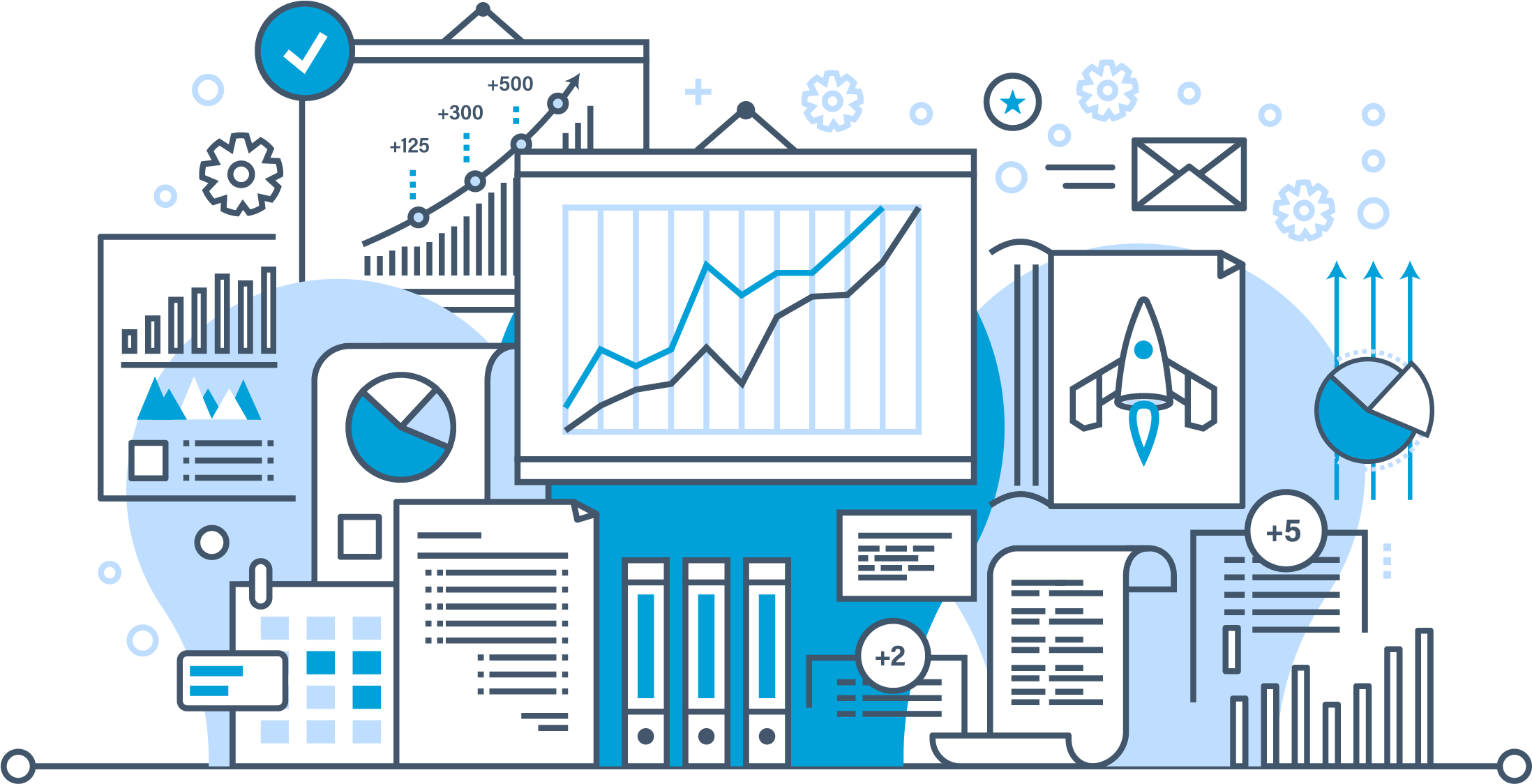 Business Data Analytics Illustration