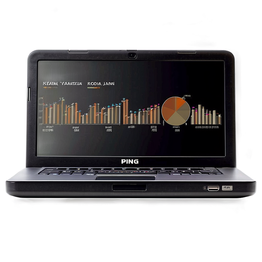 Business Laptop Visualization Png 26