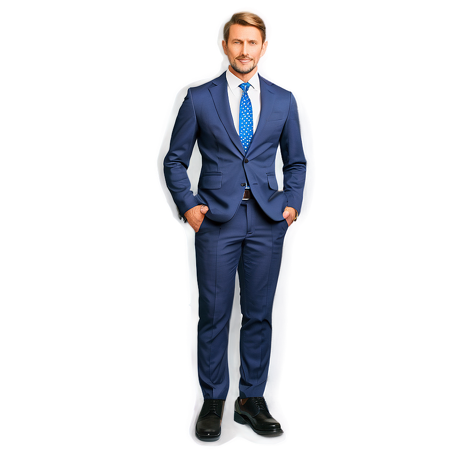 Business Suit And Patterned Tie Png Hig45