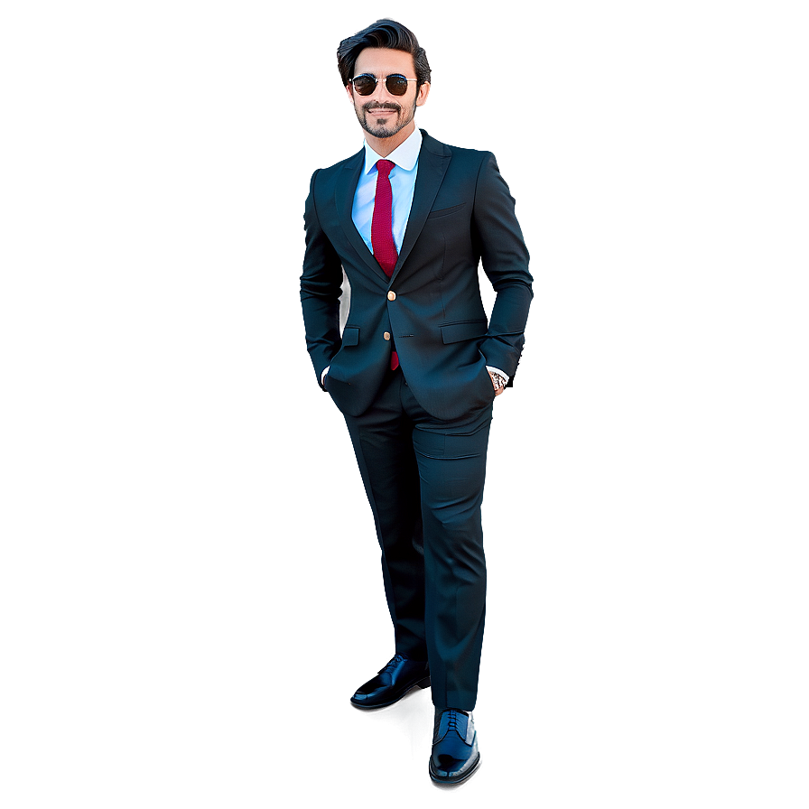 Businessman Suit Style Png 06262024