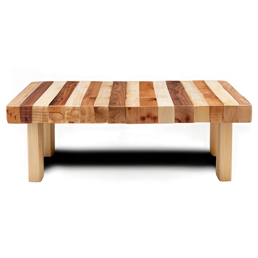 Butcher Block Wood Board Png 06212024