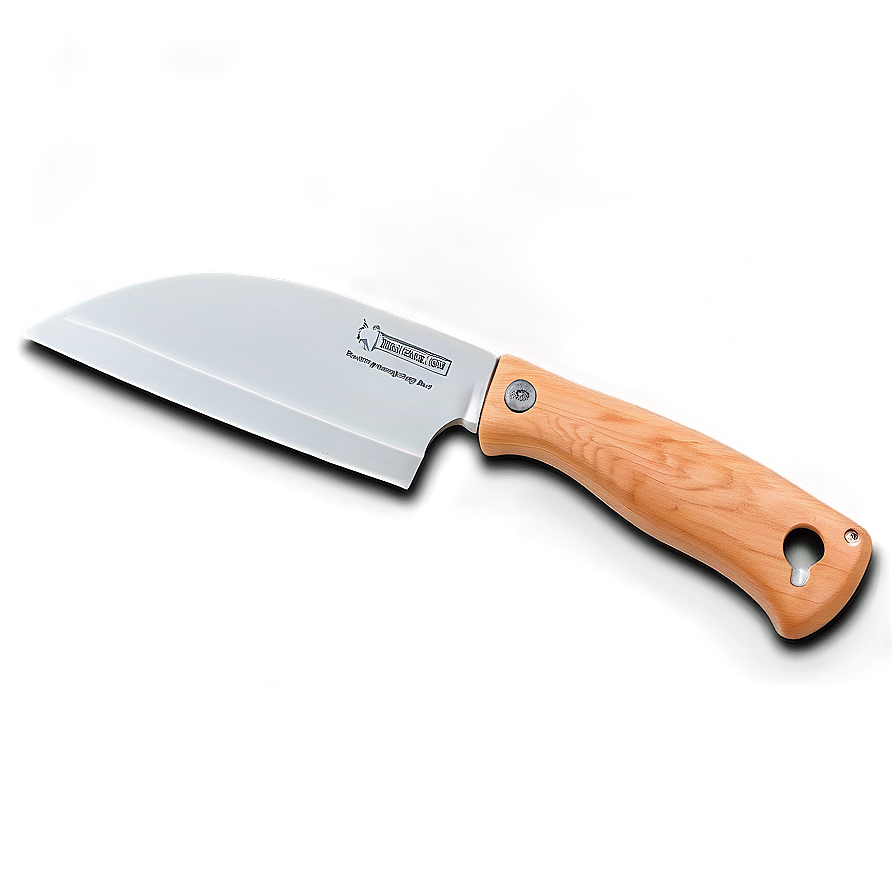 Butcher Knife With Ergonomic Handle Png 06132024