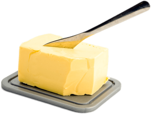 Butter Blockwith Knife