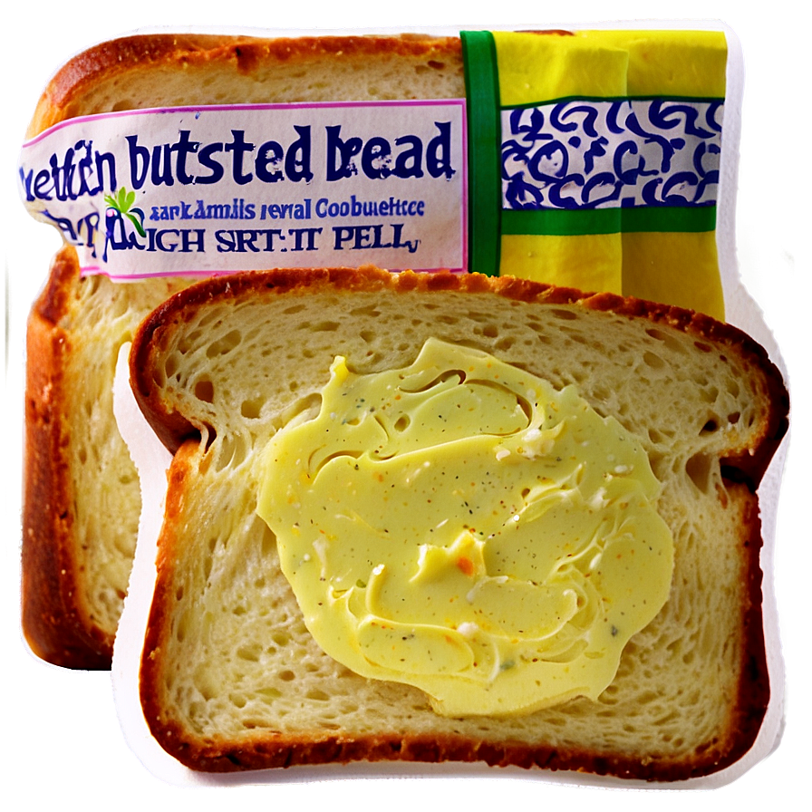 Buttered Bread Slice Png 90