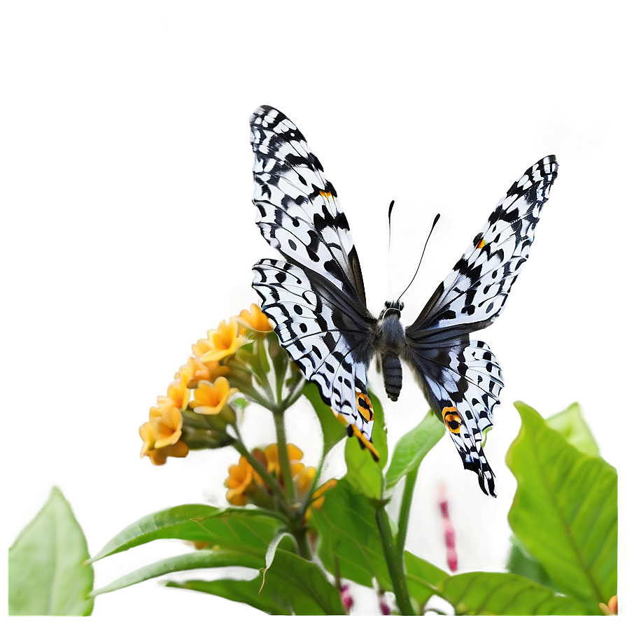 Butterfly In Nature Png Mrd