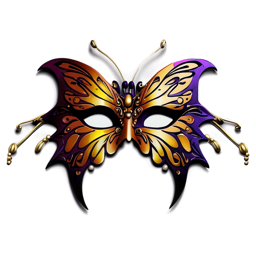 Butterfly Masquerade Mask Png Uqr