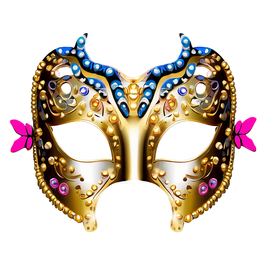 Butterfly Masquerade Mask Png Vrp40