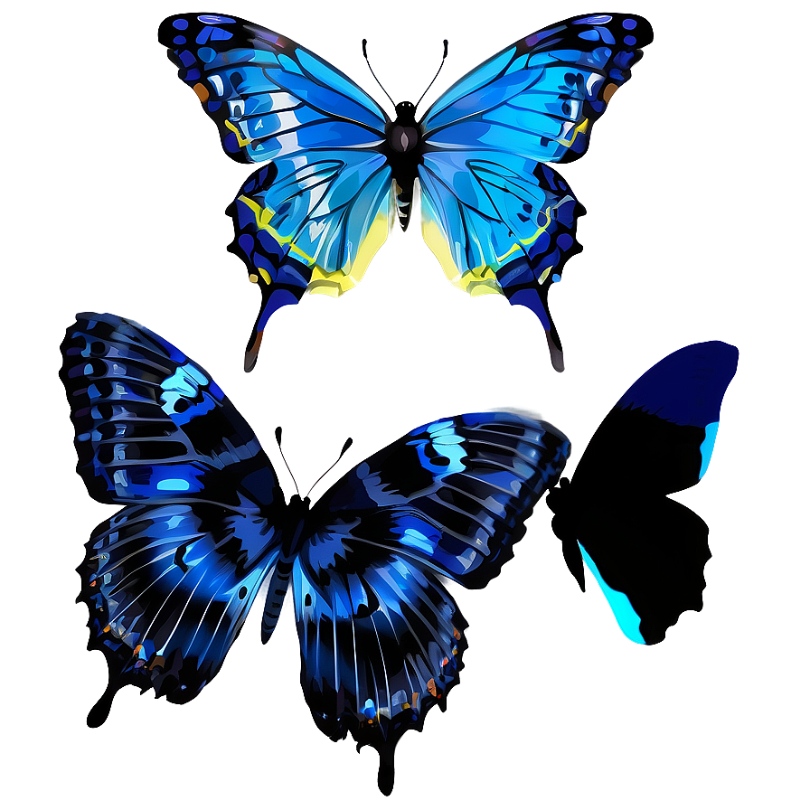 Butterfly Silhouette Png Nba