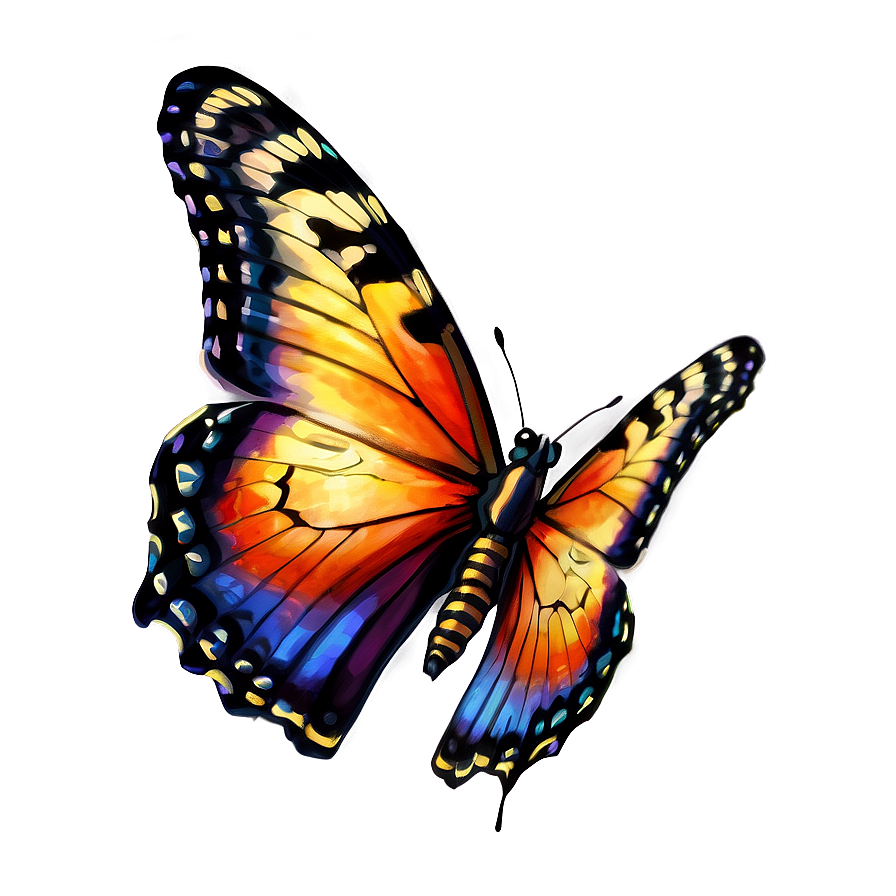 Butterfly Splendor Png Olr10