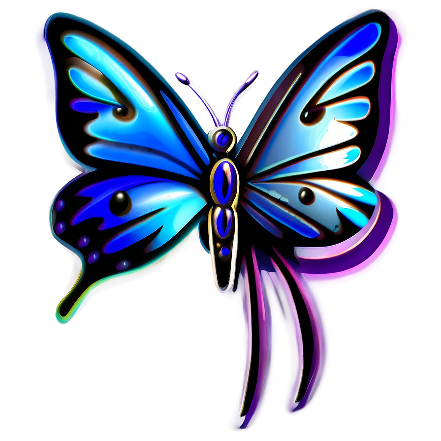 Butterfly Tattoo Png 05042024